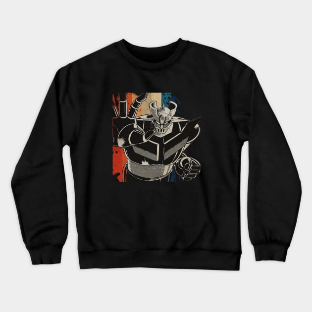 Vintage Japan Robot Z Crewneck Sweatshirt by CTShirts